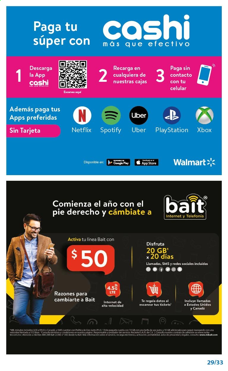 Catálogo Walmart - 14.1.2021 - 1.2.2021. Página 29