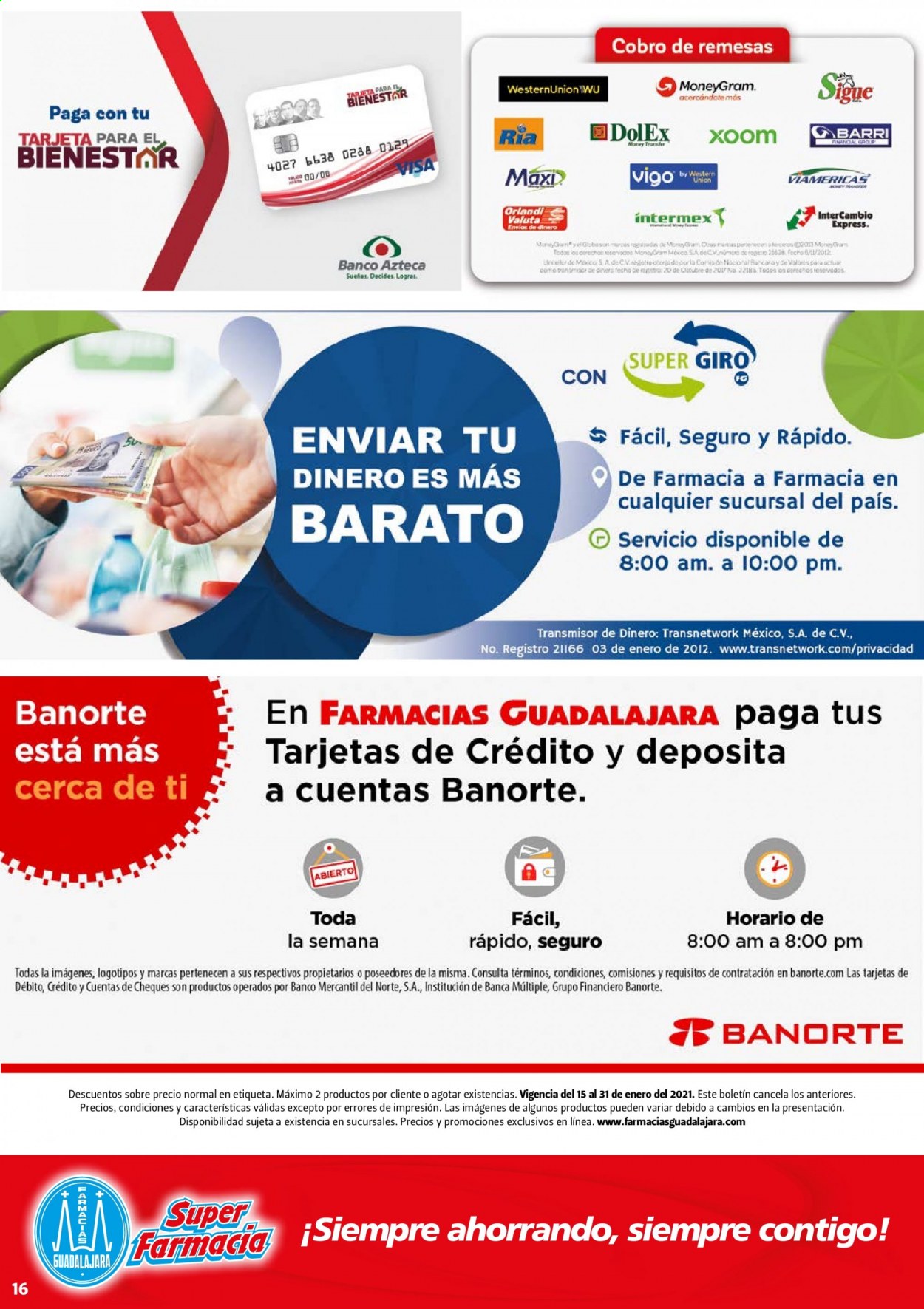 Catálogo Farmacias Guadalajara - 15.1.2021 - 31.1.2021. Página 16