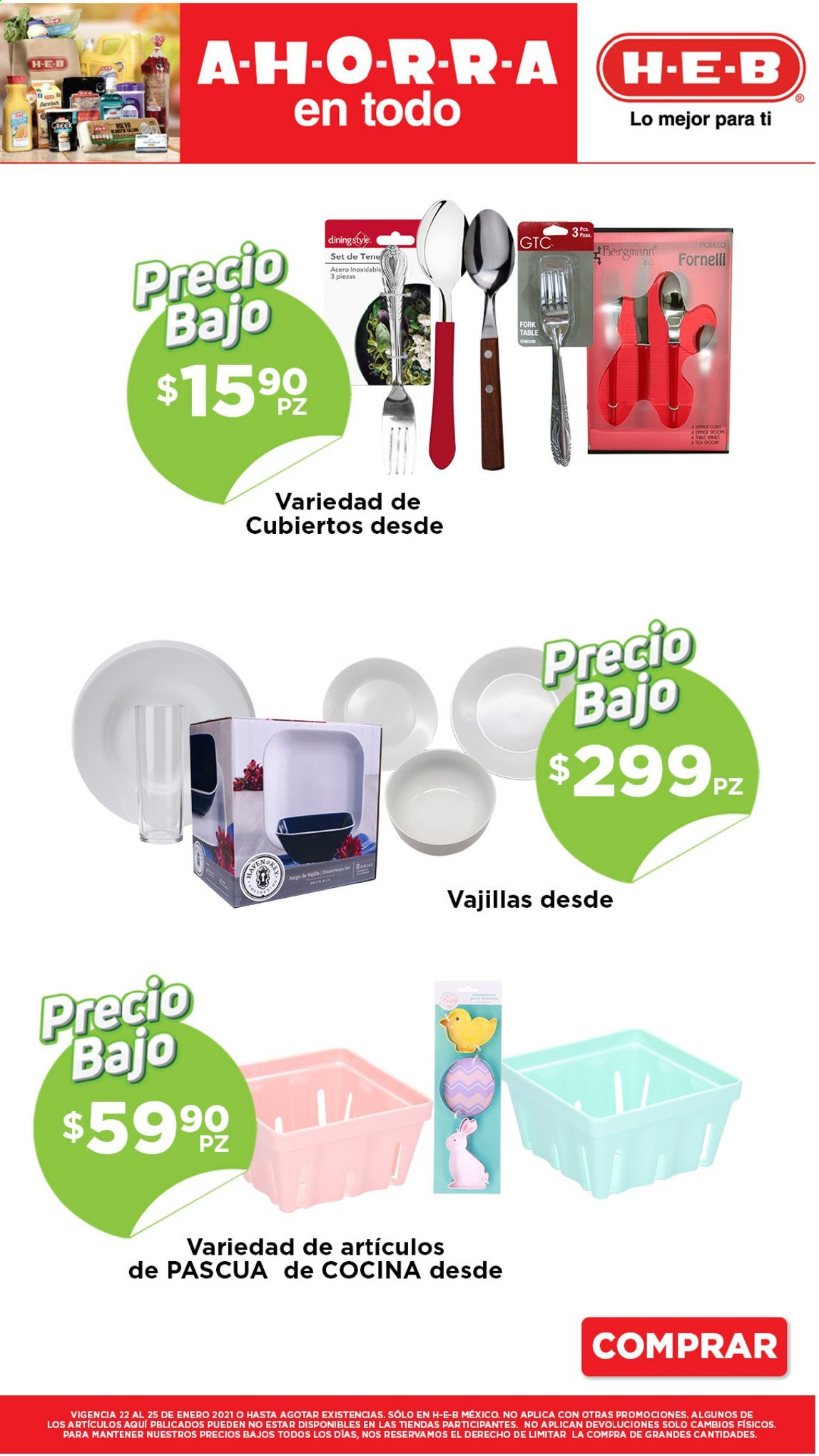 Catálogo H-E-B - 22.1.2021 - 25.1.2021. Página 3