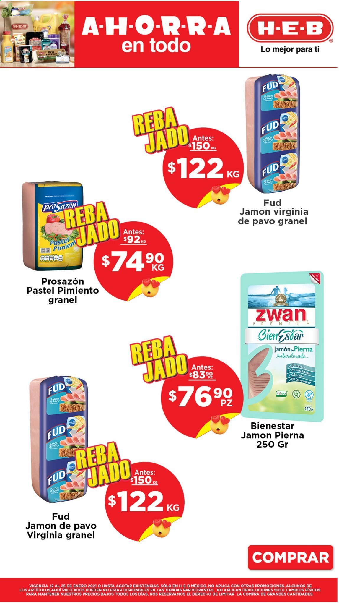 Catálogo H-E-B - 22.1.2021 - 25.1.2021. Página 6