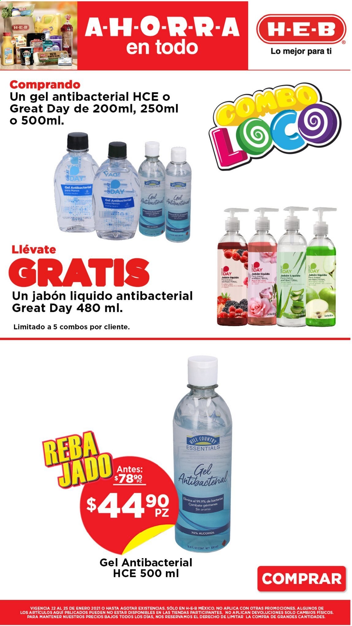 Catálogo H-E-B - 22.1.2021 - 25.1.2021. Página 12