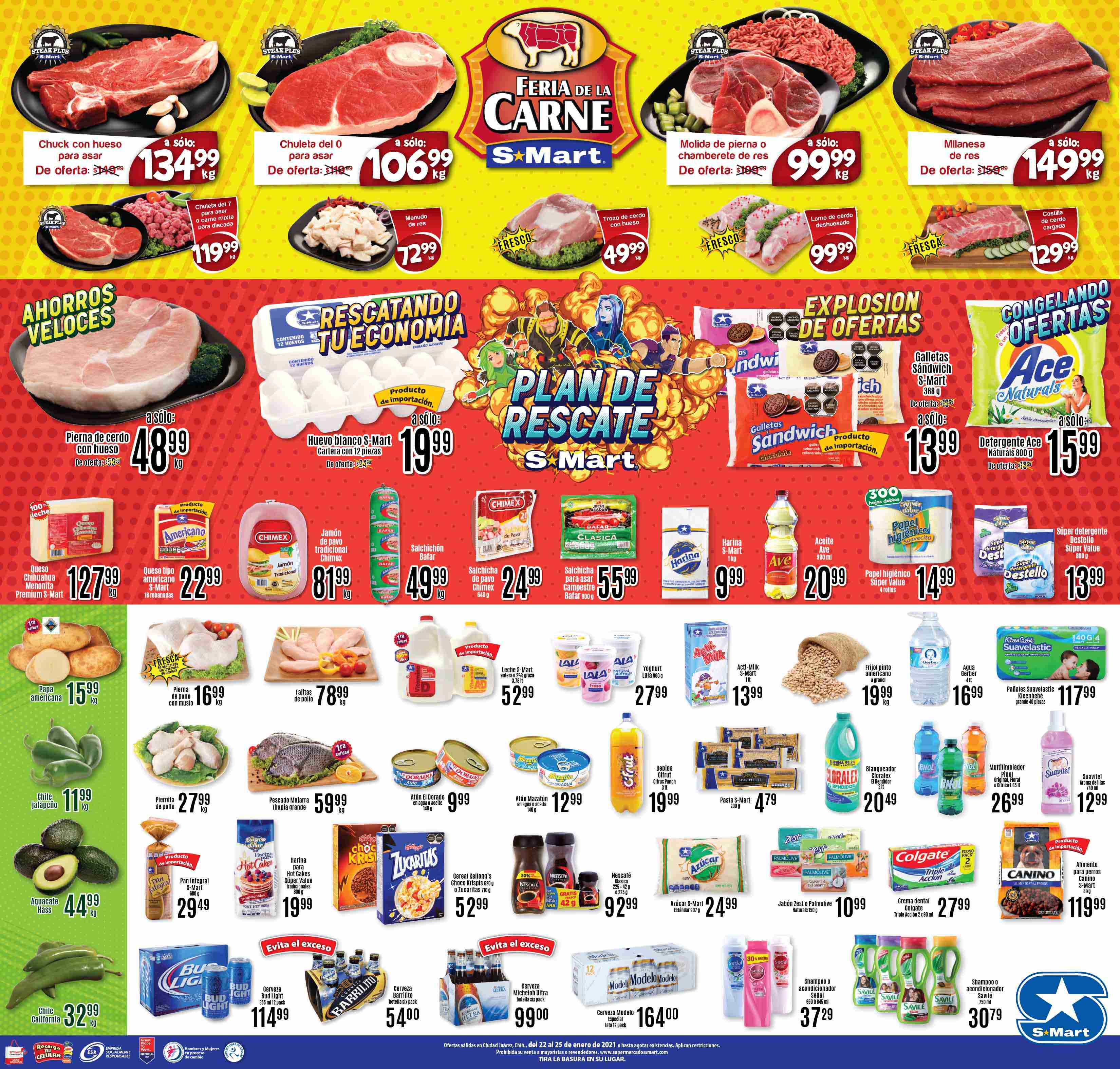 Catálogo S-Mart - 22.1.2021 - 25.1.2021. Página 1