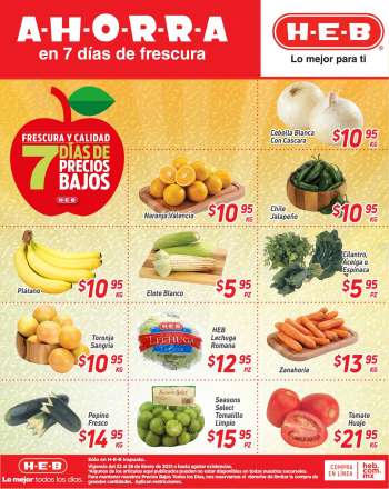 Folleto actual H-E-B - 22.1.2021 - 28.1.2021.