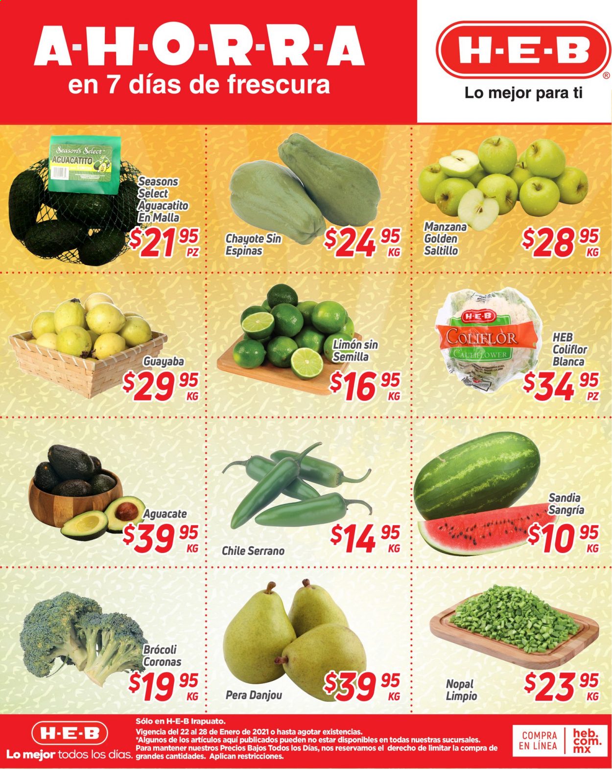 Catálogo H-E-B - 22.1.2021 - 28.1.2021. Página 4