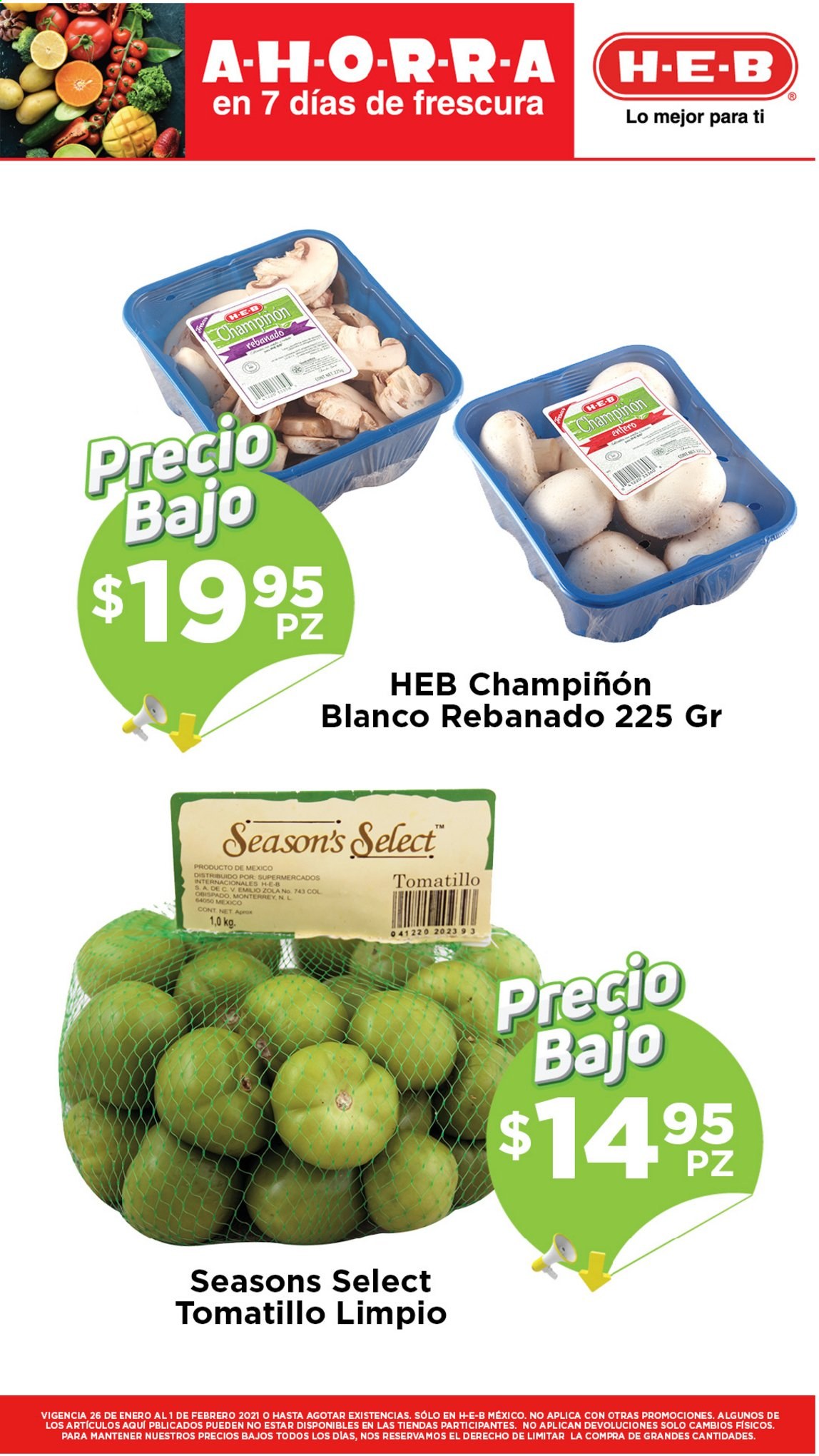Catálogo H-E-B - 26.1.2021 - 1.2.2021. Página 5