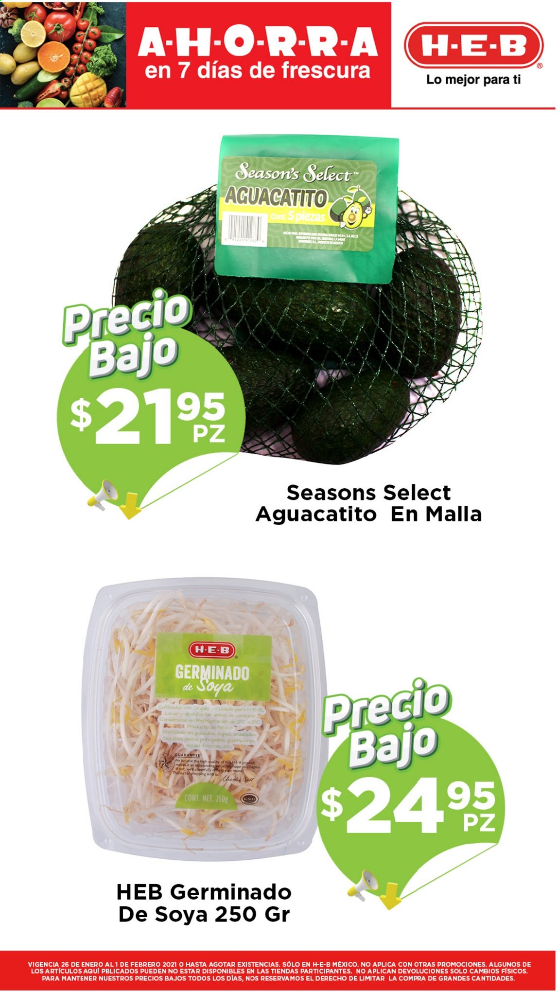 Catálogo H-E-B - 26.1.2021 - 1.2.2021. Página 6