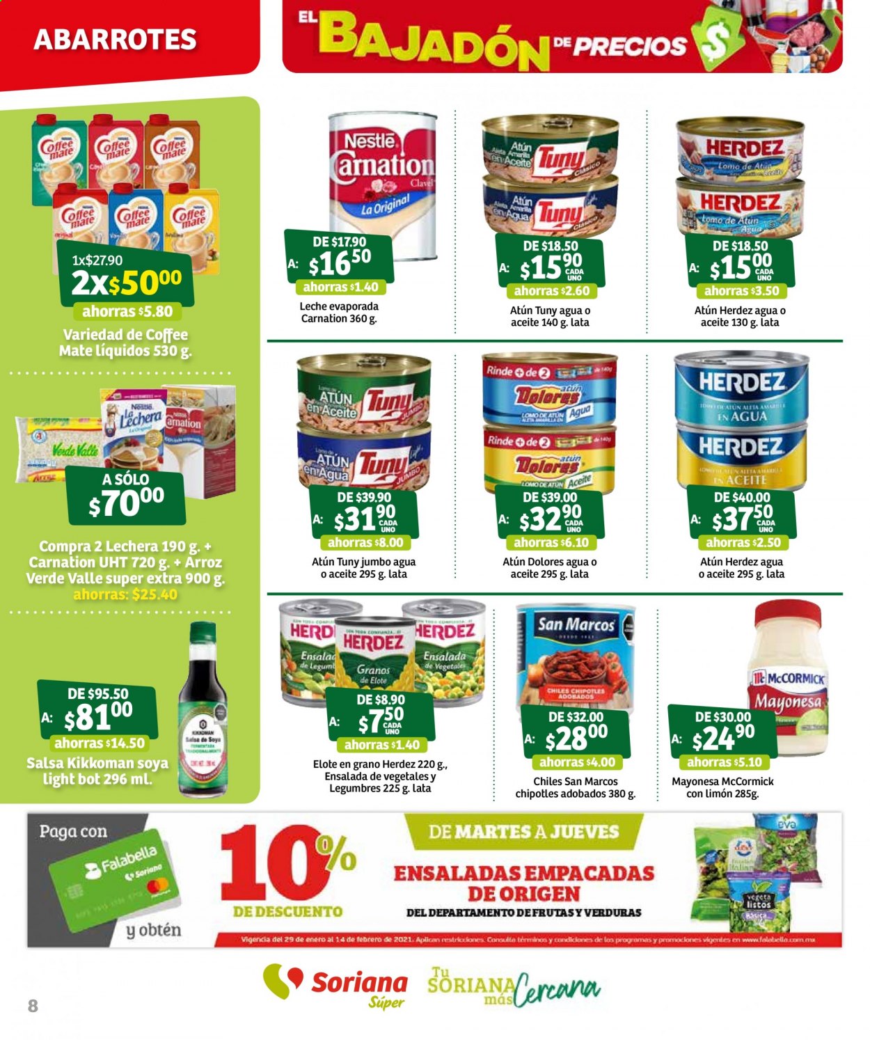 Catálogo Soriana Súper - 29.1.2021 - 14.2.2021. Página 8