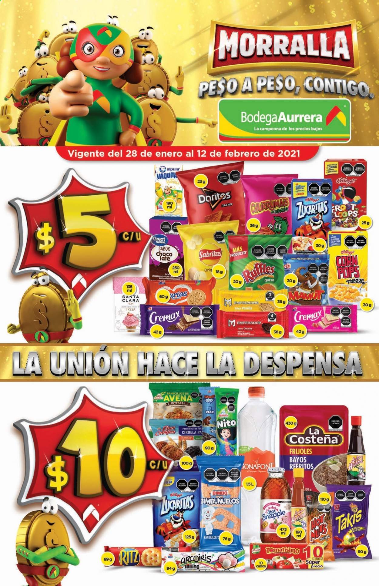 Catálogo Bodega Aurrerá - 28.1.2021 - 12.2.2021. Página 1