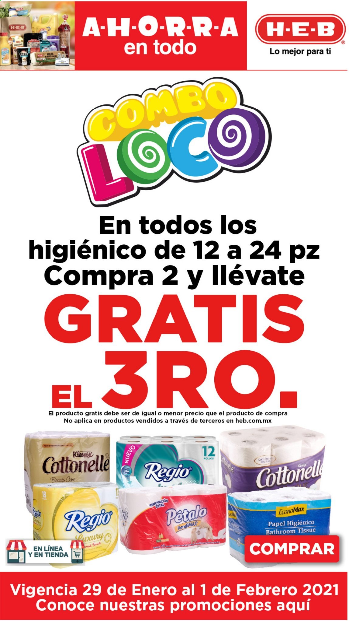 Catálogo H-E-B - 29.1.2021 - 1.2.2021. Página 1