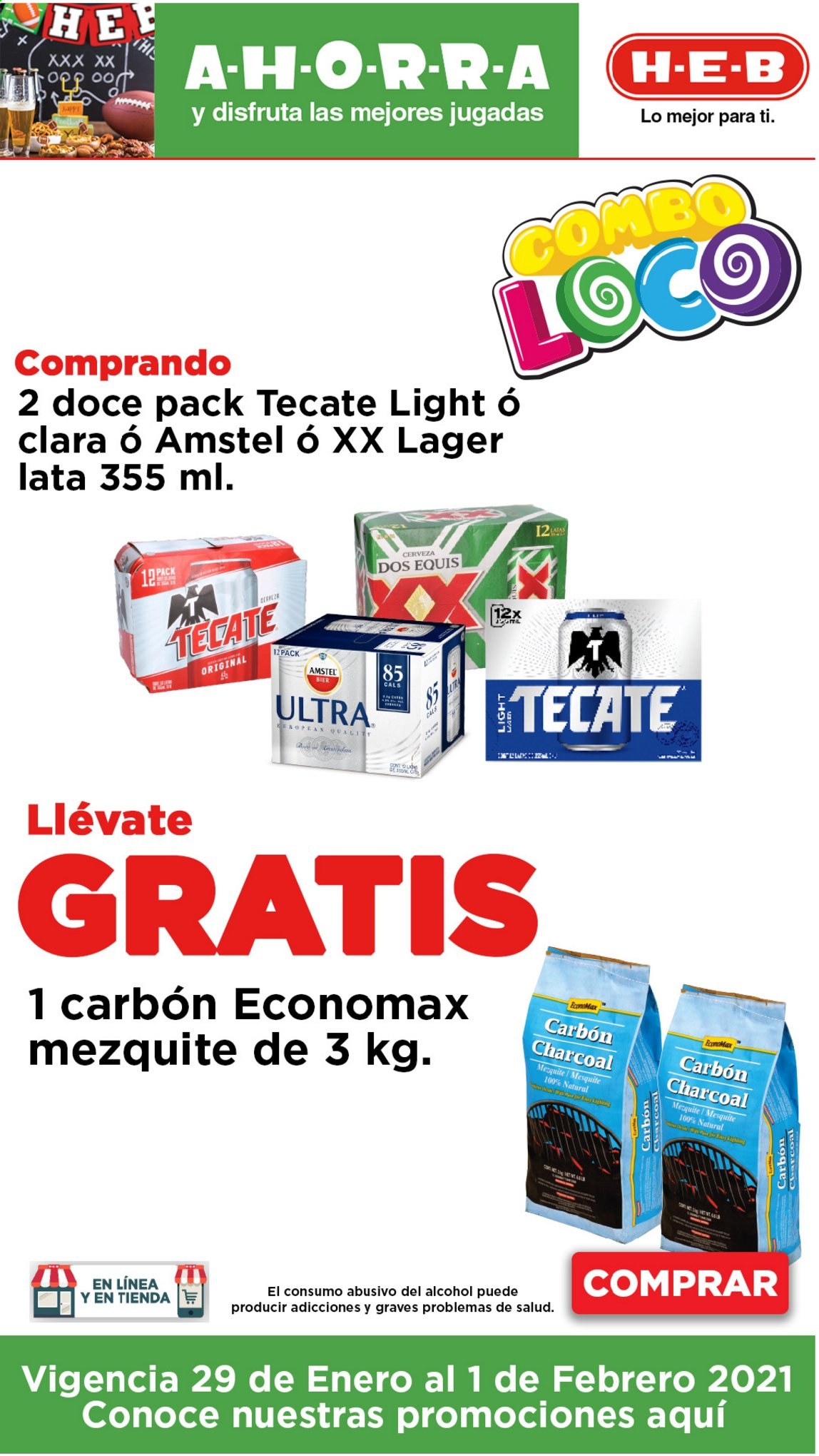 Catálogo H-E-B - 29.1.2021 - 1.2.2021. Página 1