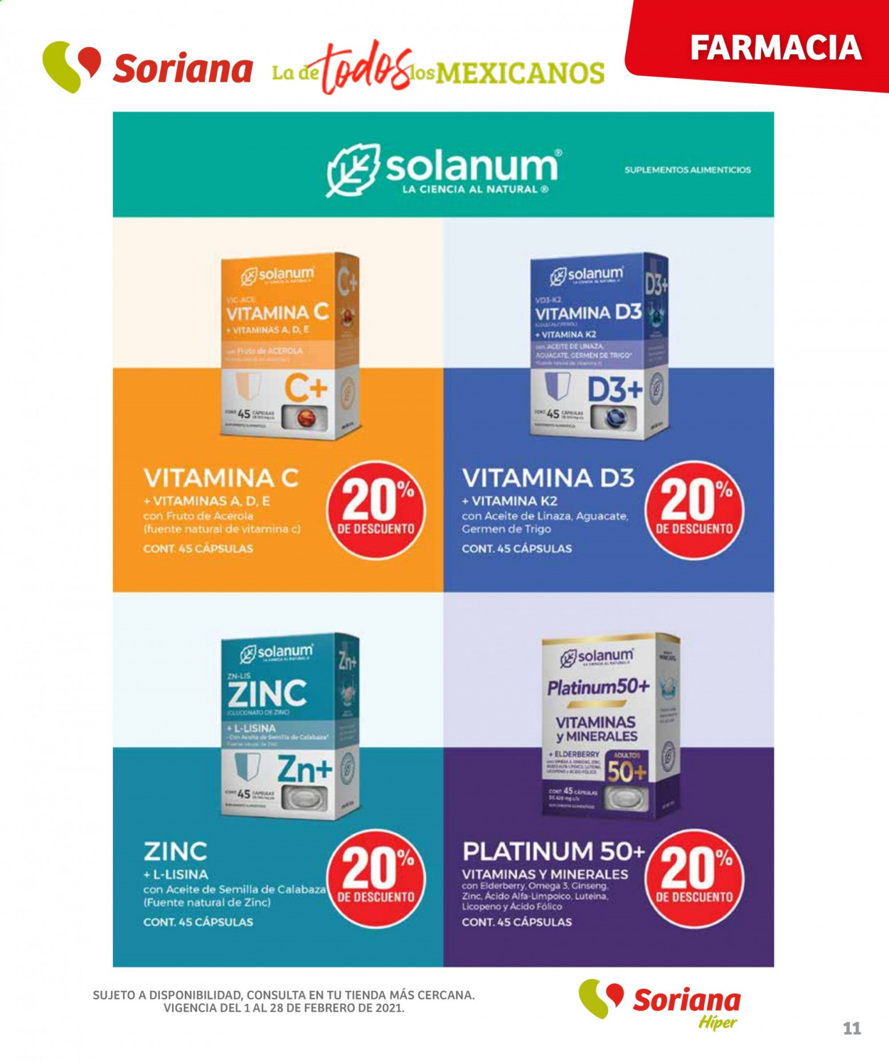 Catálogo Soriana Híper - 1.2.2021 - 28.2.2021. Página 11