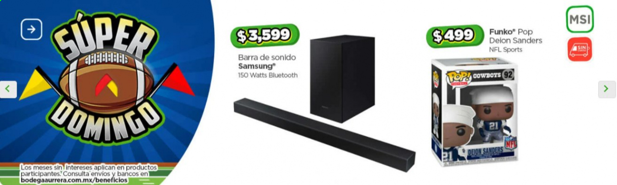 Catálogo Bodega Aurrerá. Página 1