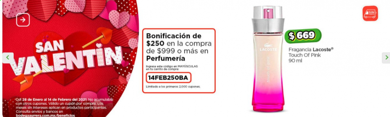 Catálogo Bodega Aurrerá - 28.1.2021 - 14.2.2021. Página 1