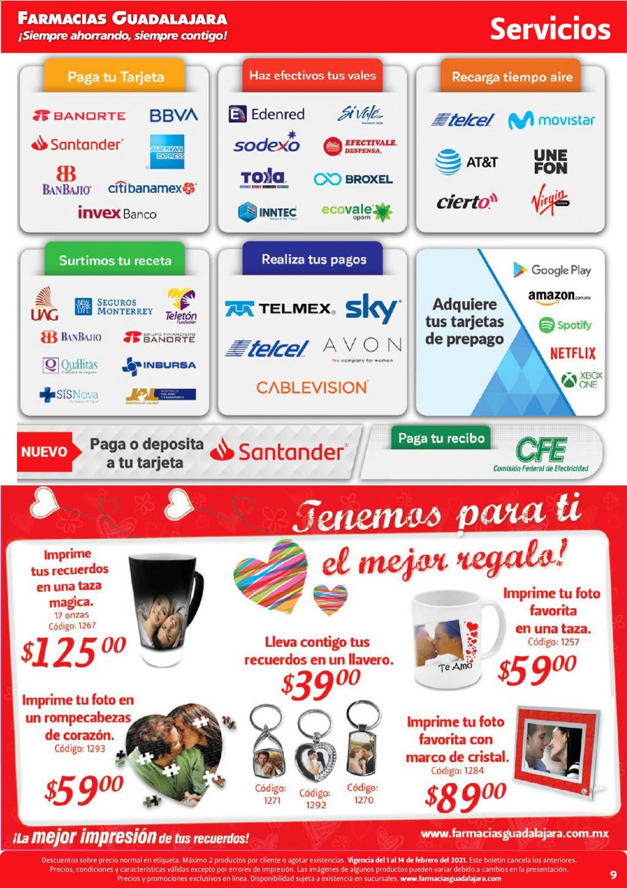 Catálogo Farmacias Guadalajara - 1.2.2021 - 14.2.2021. Página 9