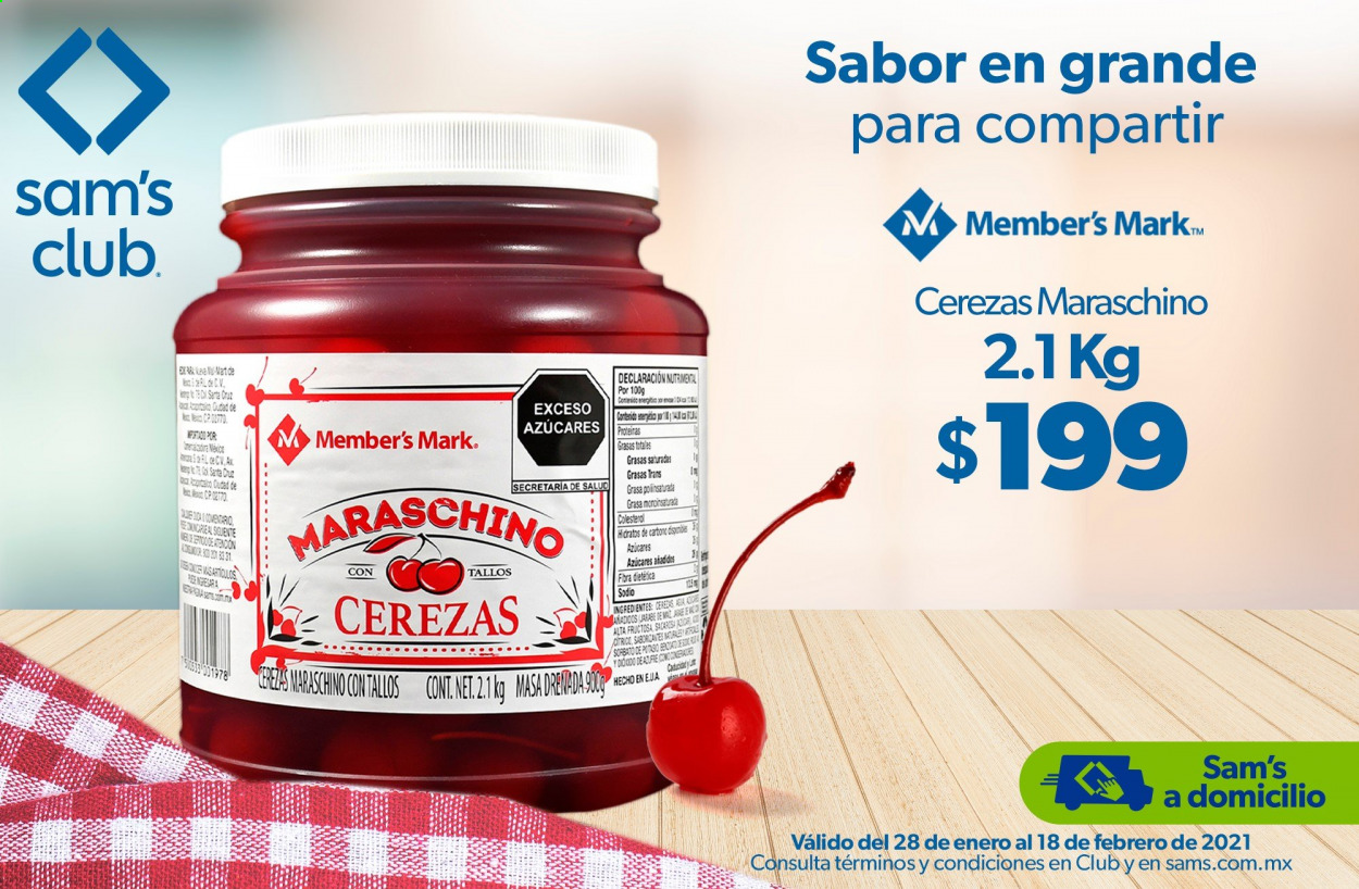 Catálogo Sam's Club - 28.1.2021 - 18.2.2021. Página 1