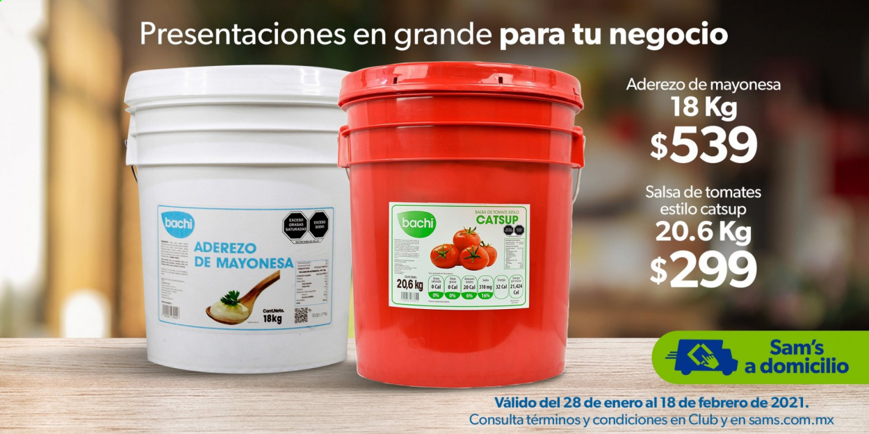Catálogo Sam's Club - 28.1.2021 - 18.2.2021. Página 1
