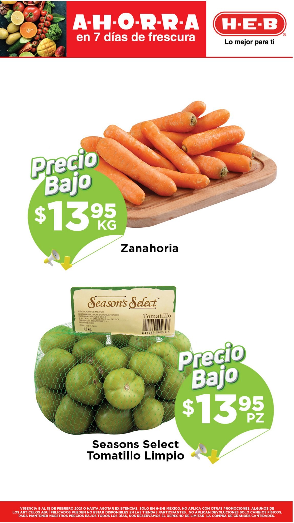 Catálogo H-E-B - 9.2.2021 - 15.2.2021. Página 5