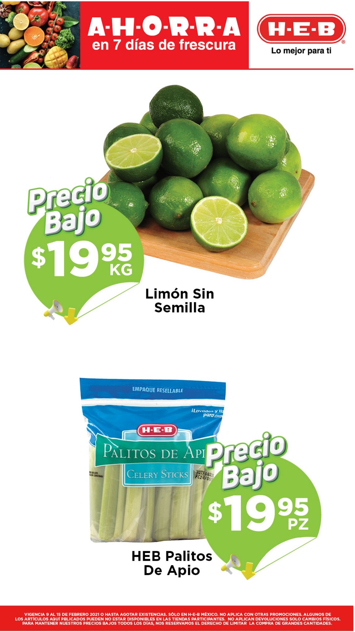Catálogo H-E-B - 9.2.2021 - 15.2.2021. Página 6