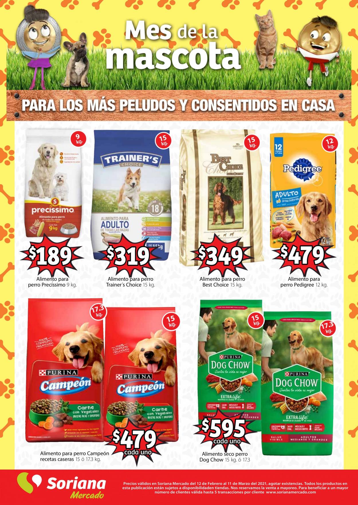 Catálogo Soriana Mercado - 12.2.2021 - 11.3.2021. Página 1
