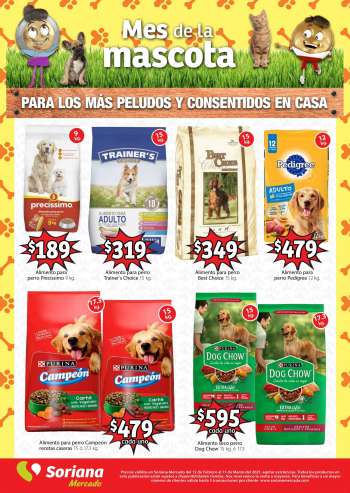 Folleto actual Soriana Mercado - 12.2.2021 - 11.3.2021.