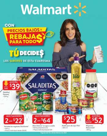Folleto actual Walmart - 15.2.2021 - 28.2.2021.