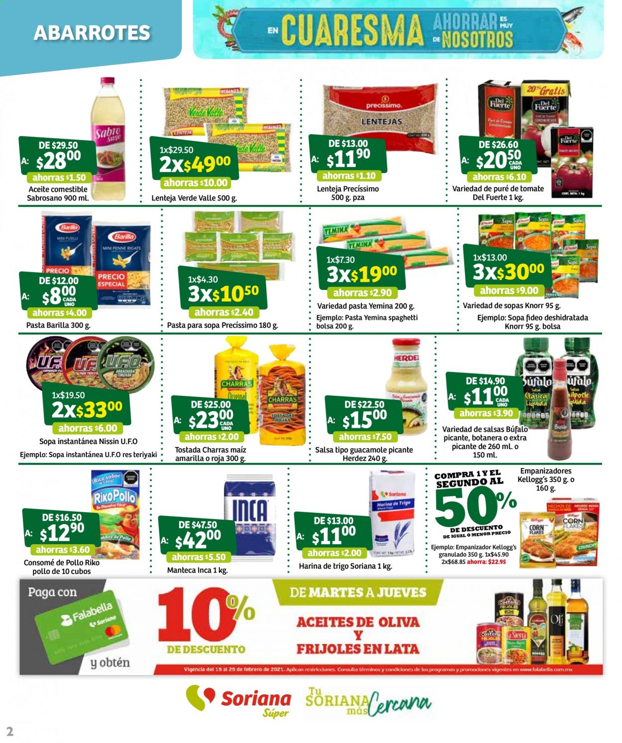Catálogo Soriana Súper - 15.2.2021 - 25.2.2021. Página 2