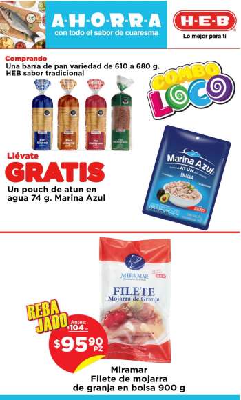 Folleto actual H-E-B - 16.2.2021 - 18.2.2021.