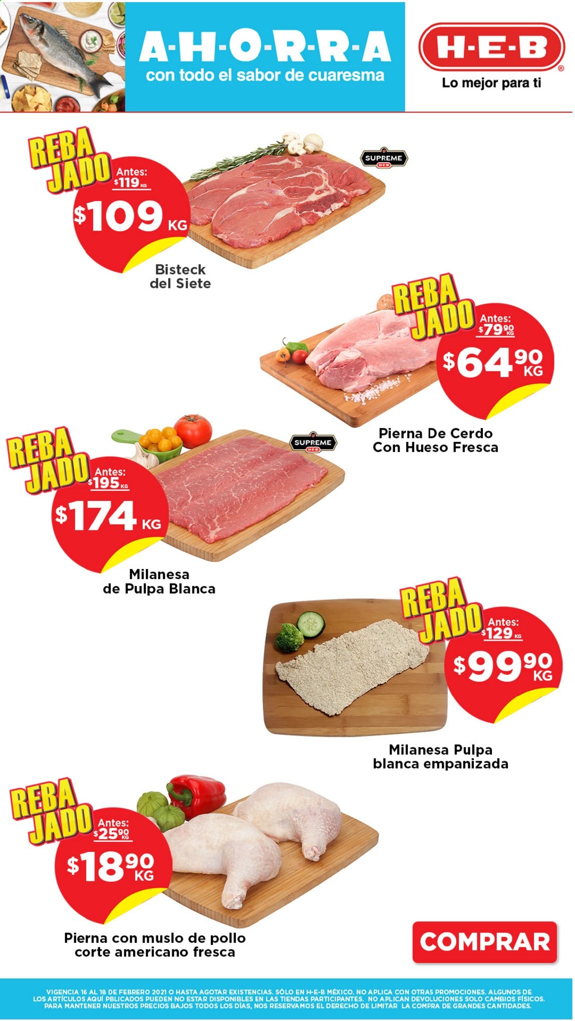 Catálogo H-E-B - 16.2.2021 - 18.2.2021. Página 3