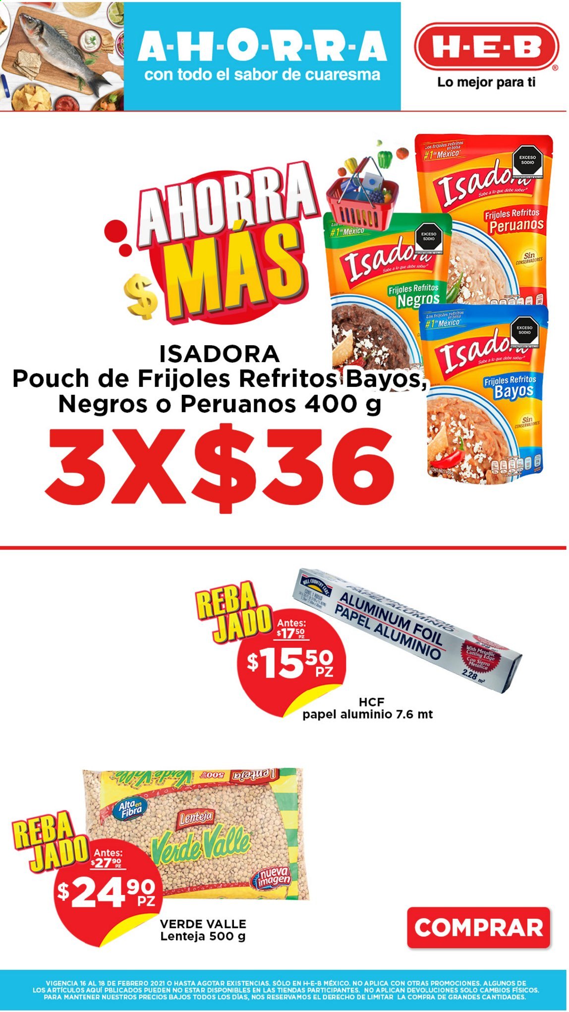 Catálogo H-E-B - 16.2.2021 - 18.2.2021. Página 6