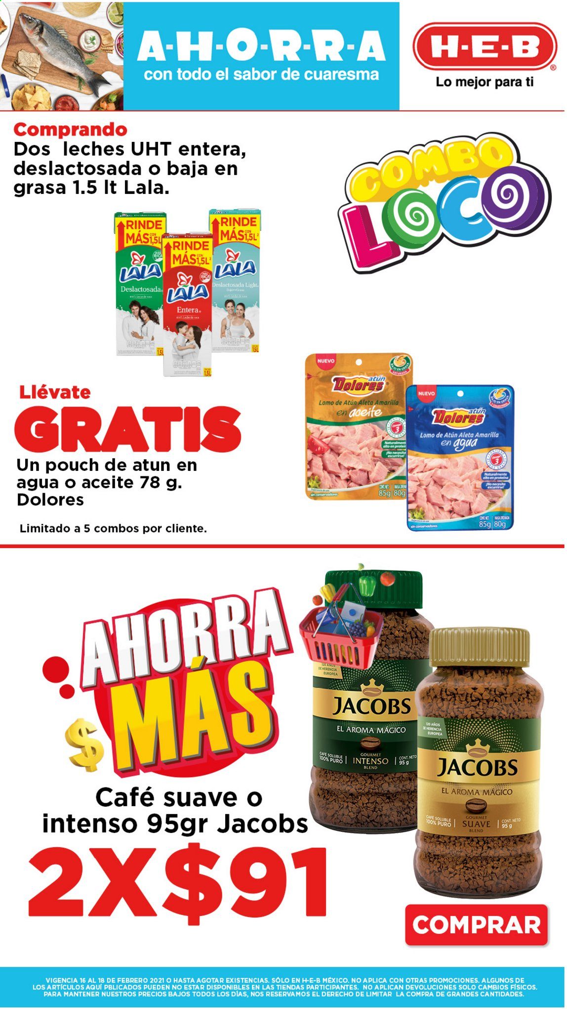 Catálogo H-E-B - 16.2.2021 - 18.2.2021. Página 8