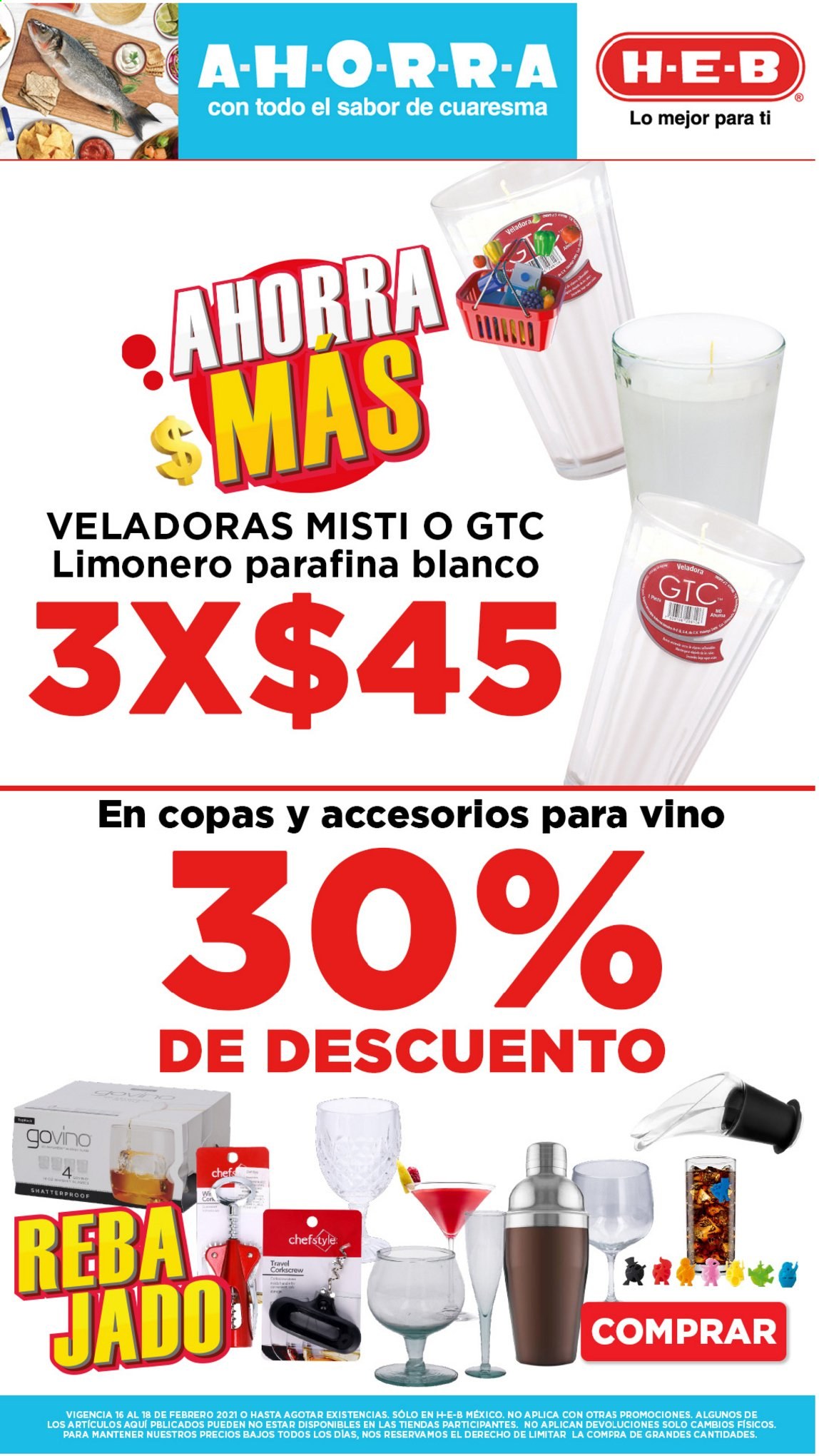 Catálogo H-E-B - 16.2.2021 - 18.2.2021. Página 13