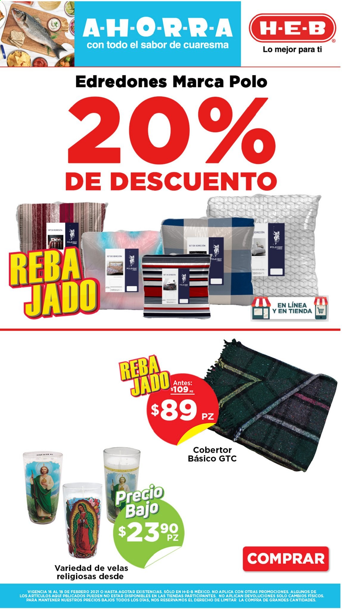 Catálogo H-E-B - 16.2.2021 - 18.2.2021. Página 15