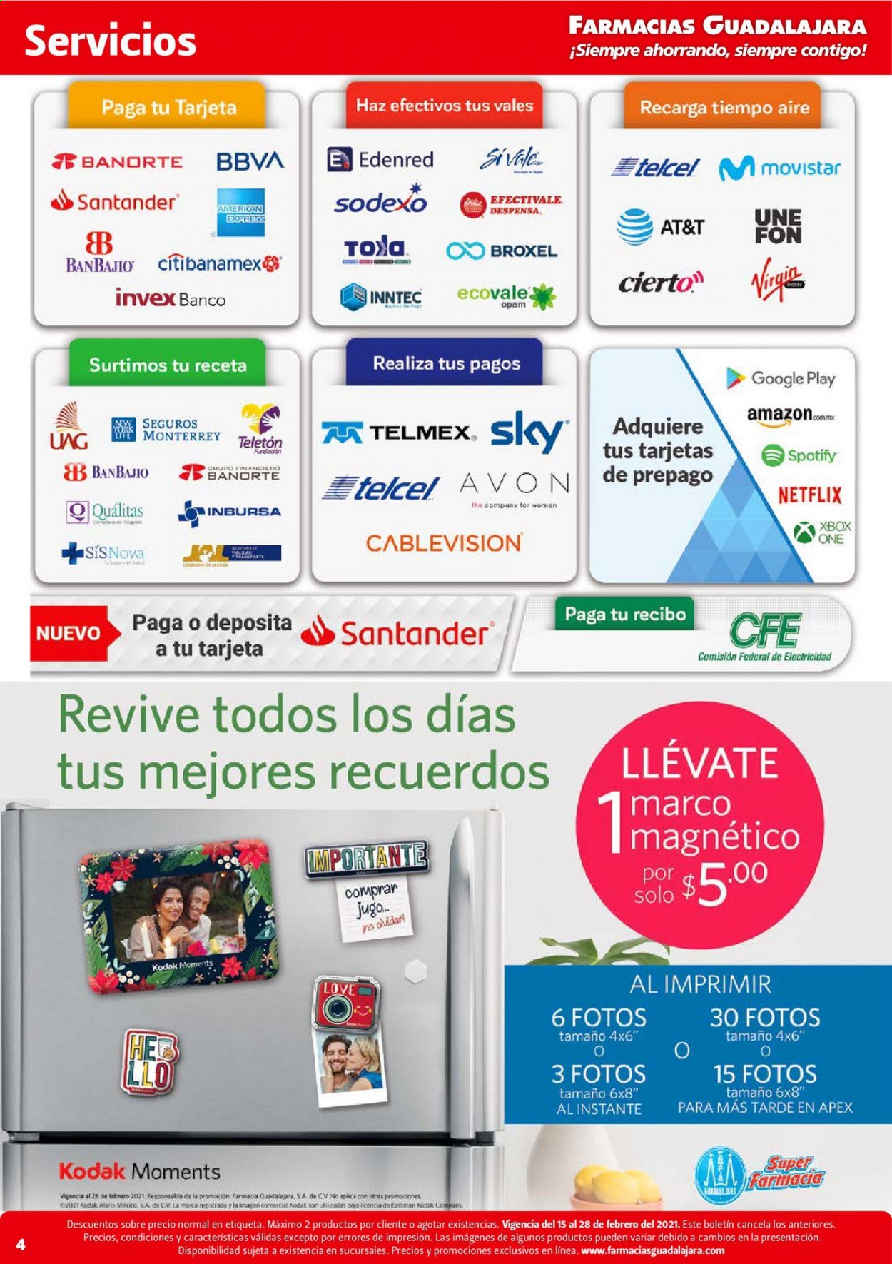 Catálogo Farmacias Guadalajara - 15.2.2021 - 28.2.2021. Página 4