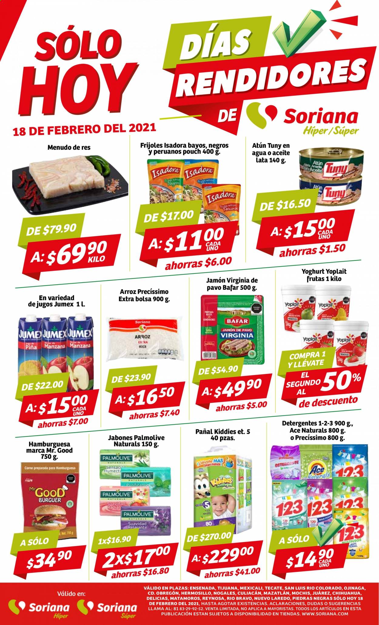 Catálogo Soriana - 18.2.2021 - 18.2.2021. Página 1
