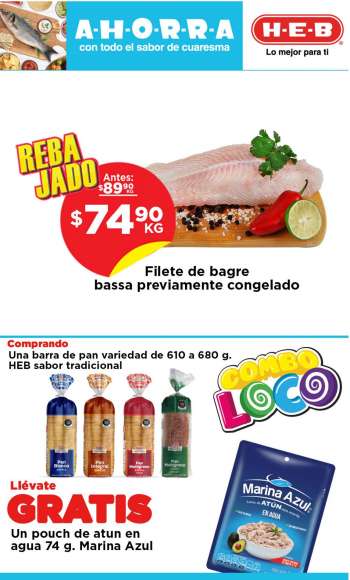 Folleto actual H-E-B - 23.2.2021 - 25.2.2021.