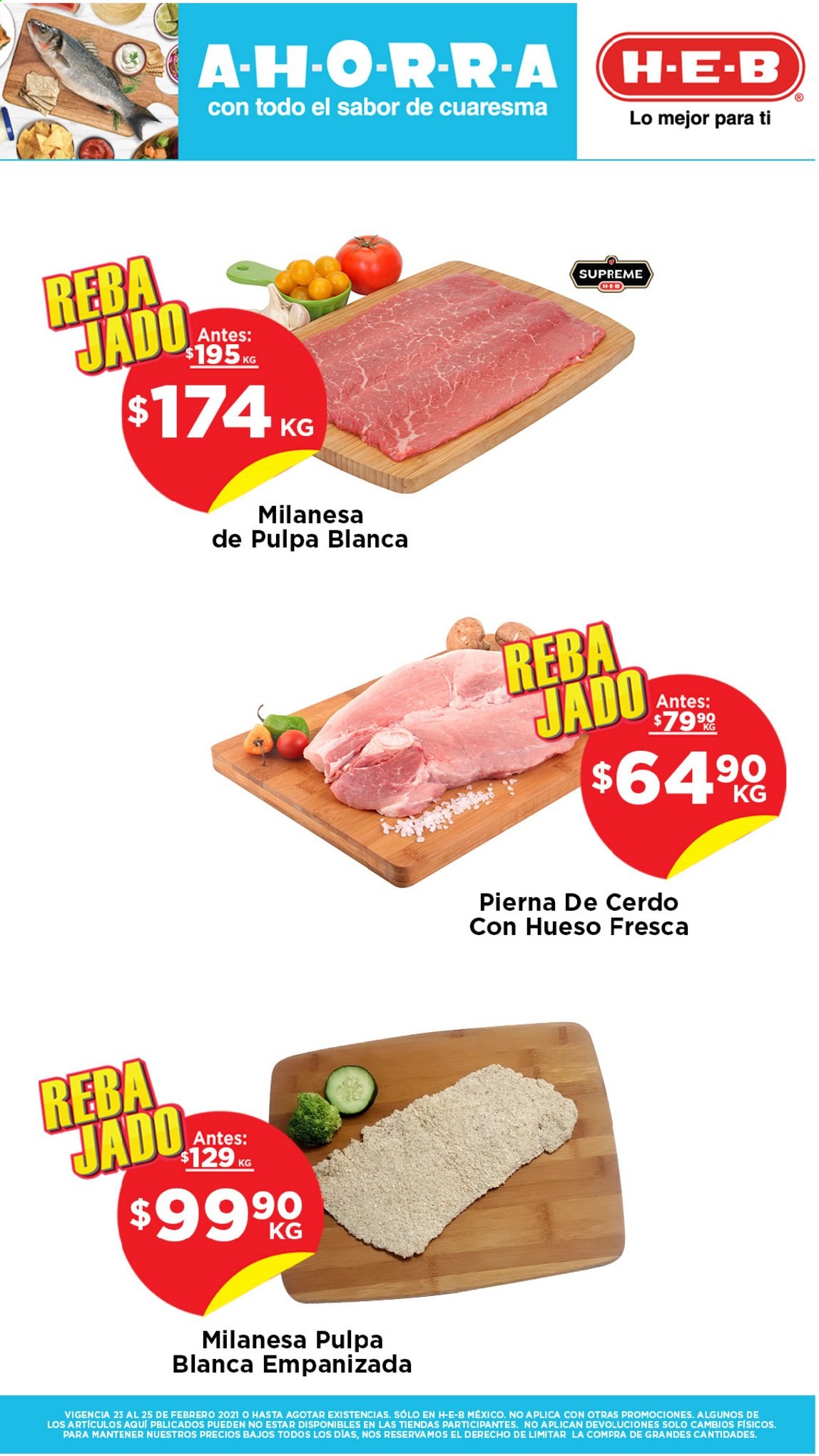Catálogo H-E-B - 23.2.2021 - 25.2.2021. Página 3