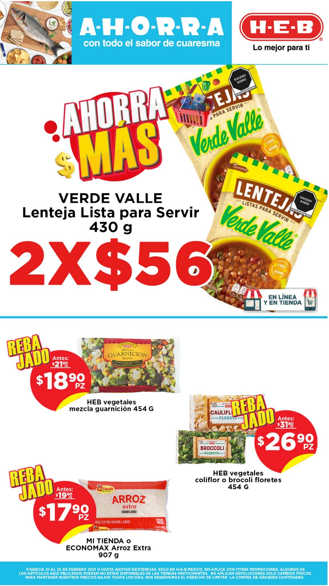 Catálogo H-E-B - 23.2.2021 - 25.2.2021. Página 6
