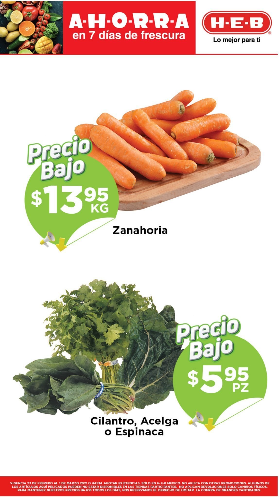 Catálogo H-E-B - 23.2.2021 - 1.3.2021. Página 4
