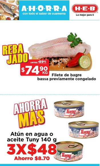 Folleto actual H-E-B - 26.2.2021 - 1.3.2021.