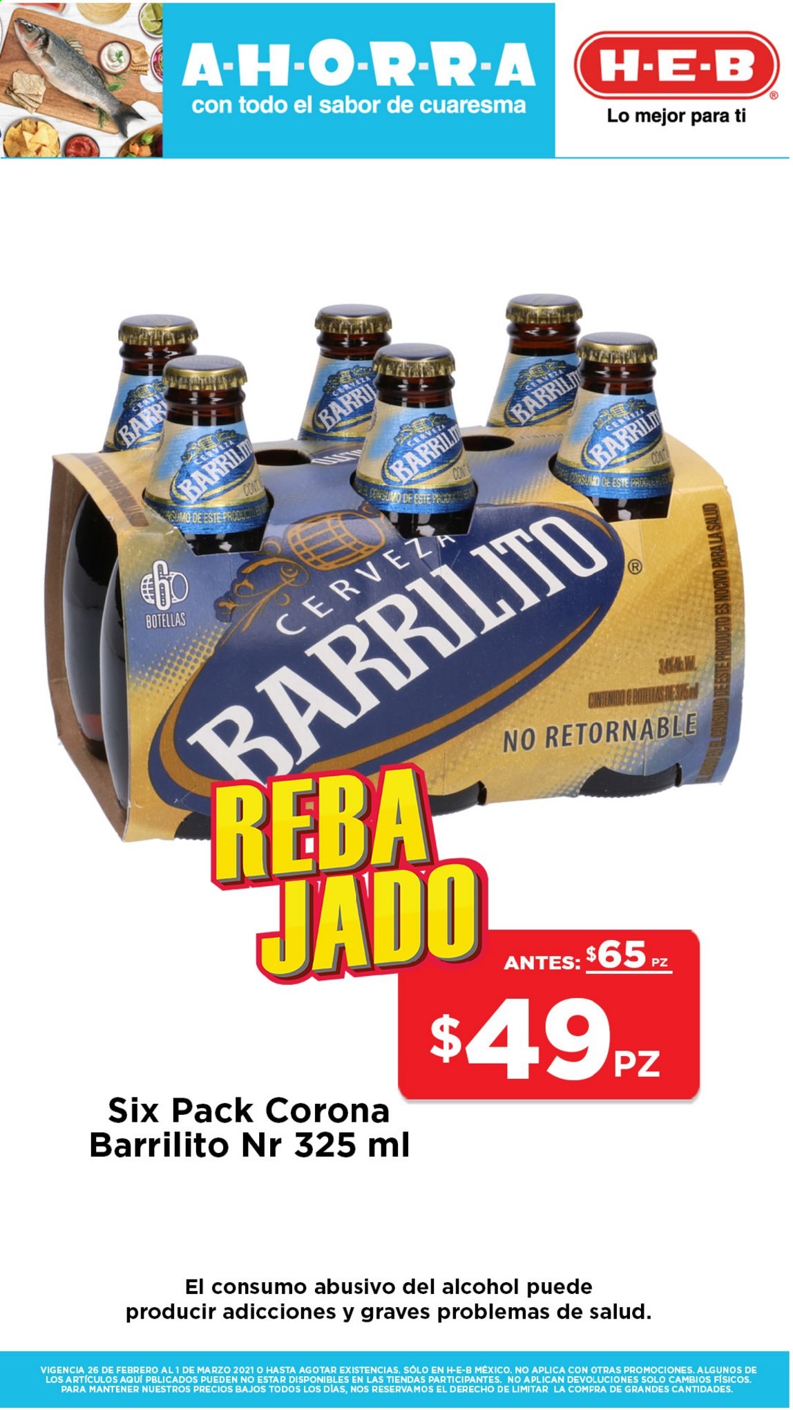 Catálogo H-E-B - 26.2.2021 - 1.3.2021. Página 6