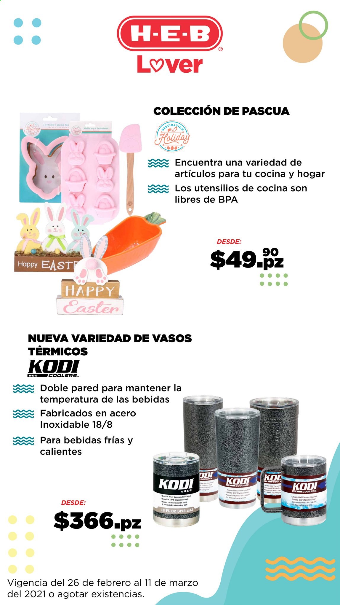 Catálogo H-E-B - 26.2.2021 - 11.3.2021. Página 4