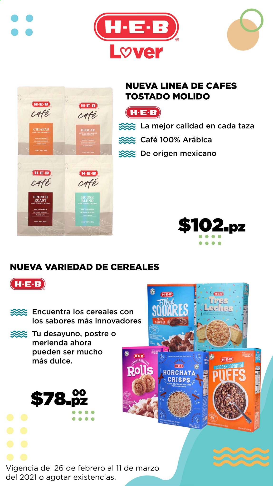 Catálogo H-E-B - 26.2.2021 - 11.3.2021. Página 5