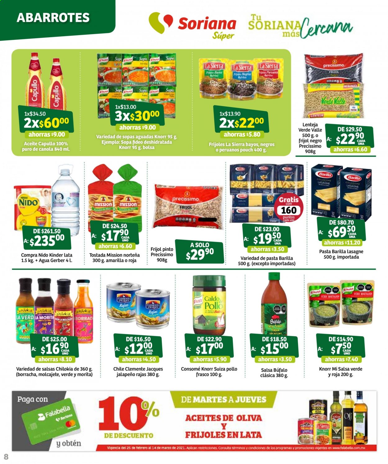 Catálogo Soriana Súper - 26.2.2021 - 14.3.2021. Página 9