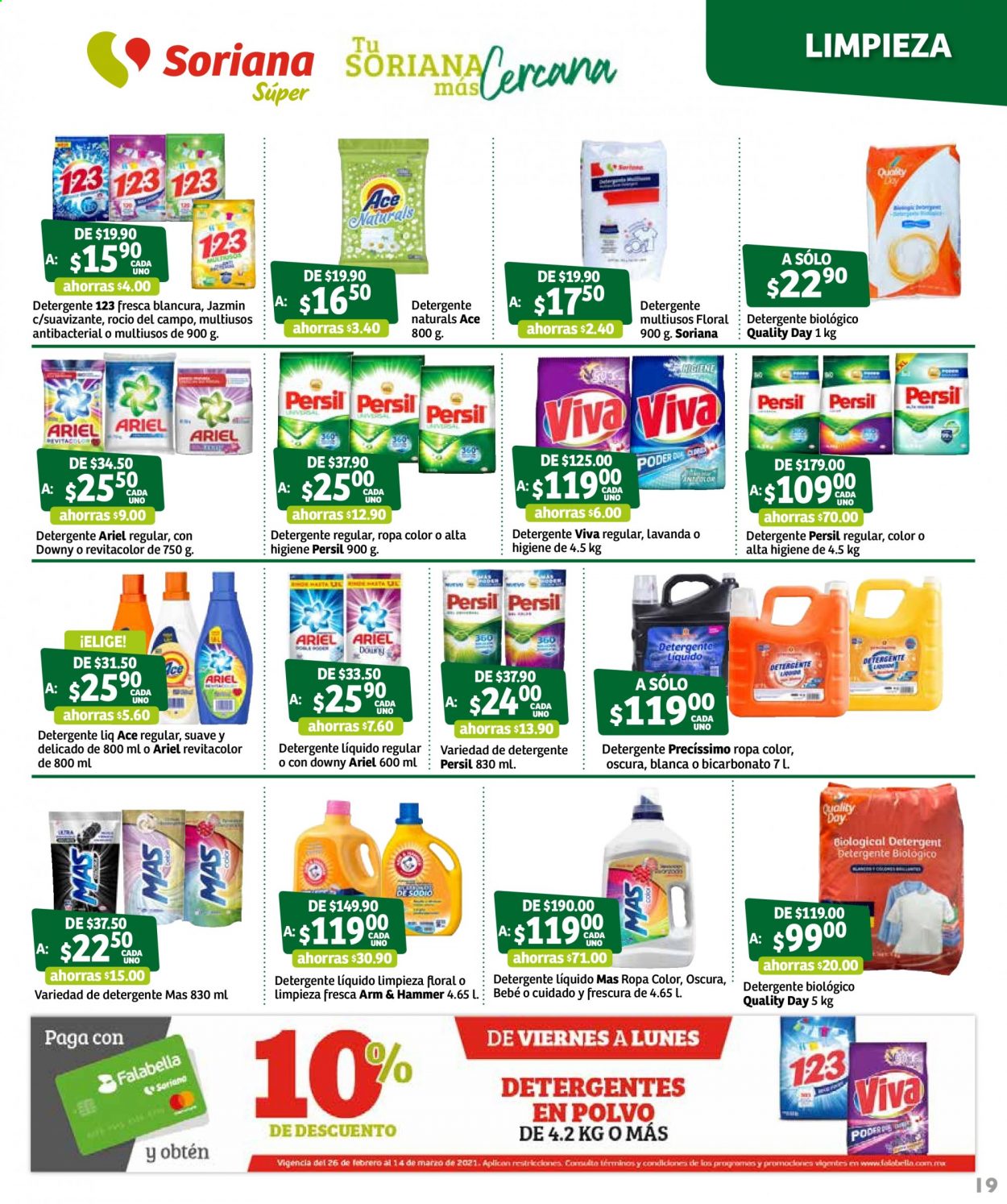 Catálogo Soriana Súper - 26.2.2021 - 14.3.2021. Página 20