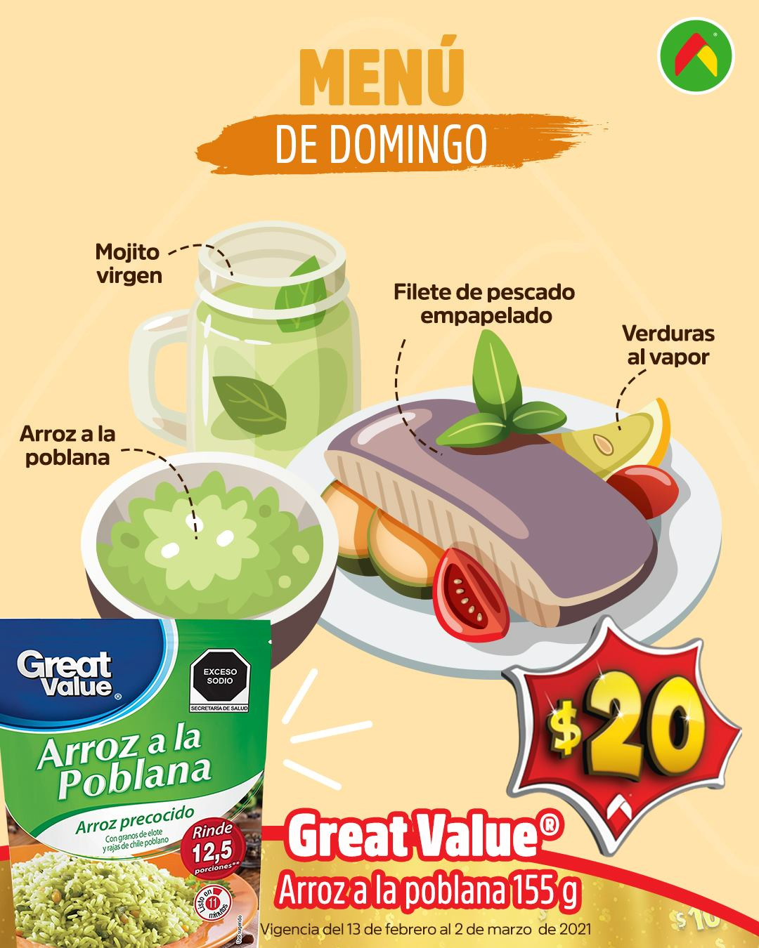 Catálogo Bodega Aurrerá - 13.2.2021 - 2.3.2021. Página 2
