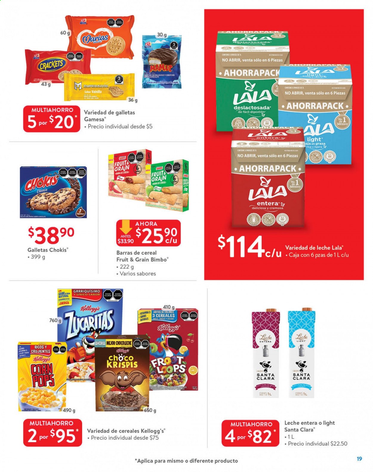 thumbnail - Folleto actual Walmart - 1.3.2021 - 11.3.2021 - Ventas - maíz, leche, leche entera, galletas, Kellogg's, Calvin Klein. Página 19.