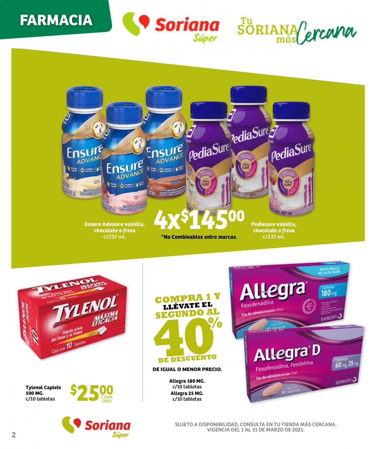 Catálogo Soriana Súper - 1.3.2021 - 31.3.2021. Página 2