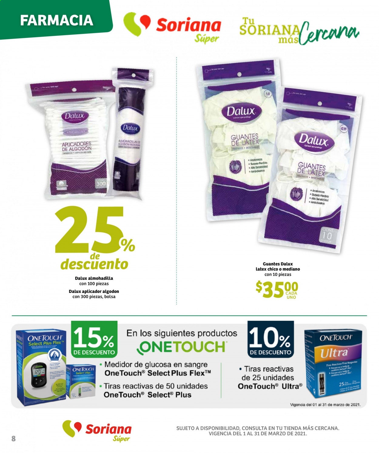 Catálogo Soriana Súper - 1.3.2021 - 31.3.2021. Página 8