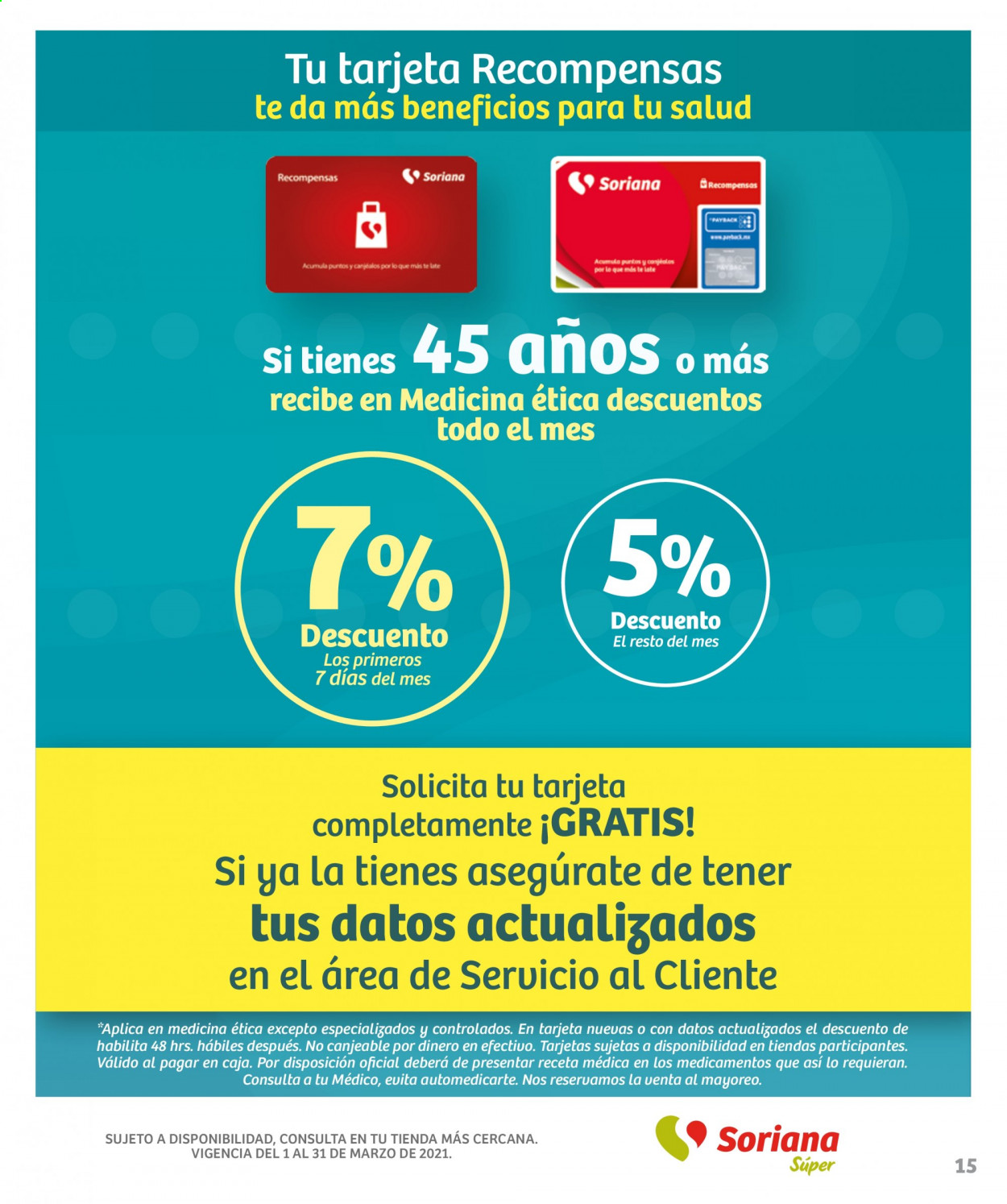 Catálogo Soriana Súper - 1.3.2021 - 31.3.2021. Página 15