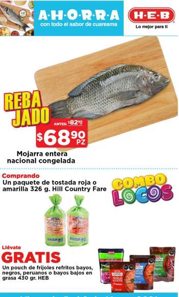 Folleto actual H-E-B - 5.3.2021 - 8.3.2021.